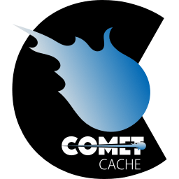 The Comet Cache Logo for our WP Webhooks integration